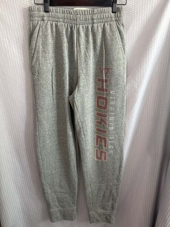 Liv Casual Other - Liv Casual Men's Virginia Tech Hokies Gray Fleece Jogger Sweatpants